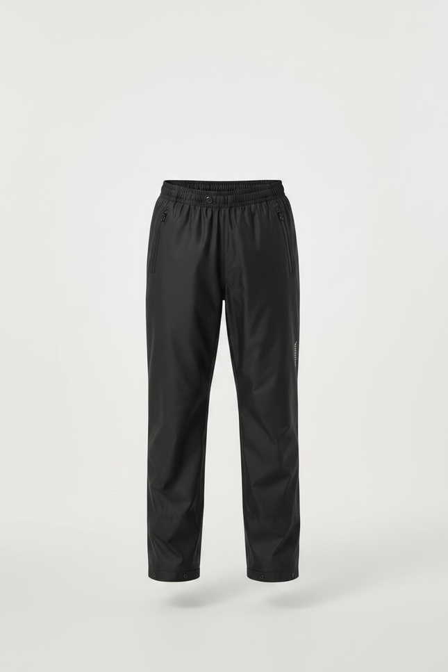 Pantalon De Pluie Noir Imperméable Enfant Droit Léger - Polyester - vue 3