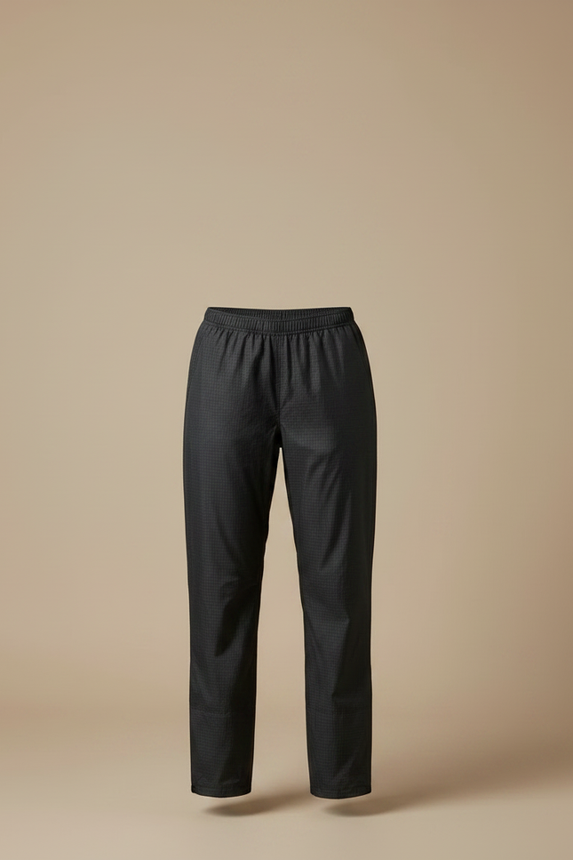 Pantalon De Pluie Noir Imperméable Respirant Léger Ajustable - Polyester - vue 3