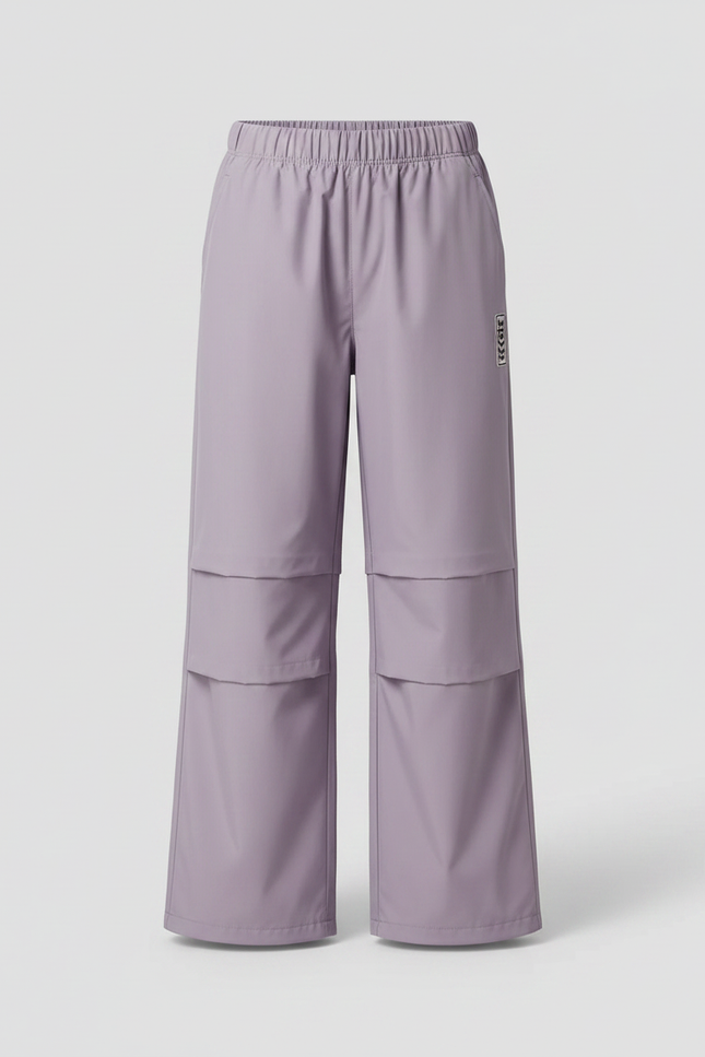 Pantalon De Pluie Ample Violet Léger Imperméable Enfant - Polyester - vue 3