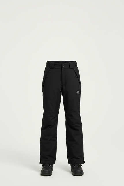 Pantalon De Pluie Noir Imperméable Enfant Ski Salopette - Polyester - vue 3