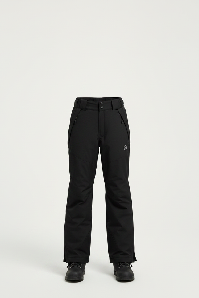 Pantalon De Pluie Noir Imperméable Enfant Ski Salopette - Polyester - vue 3