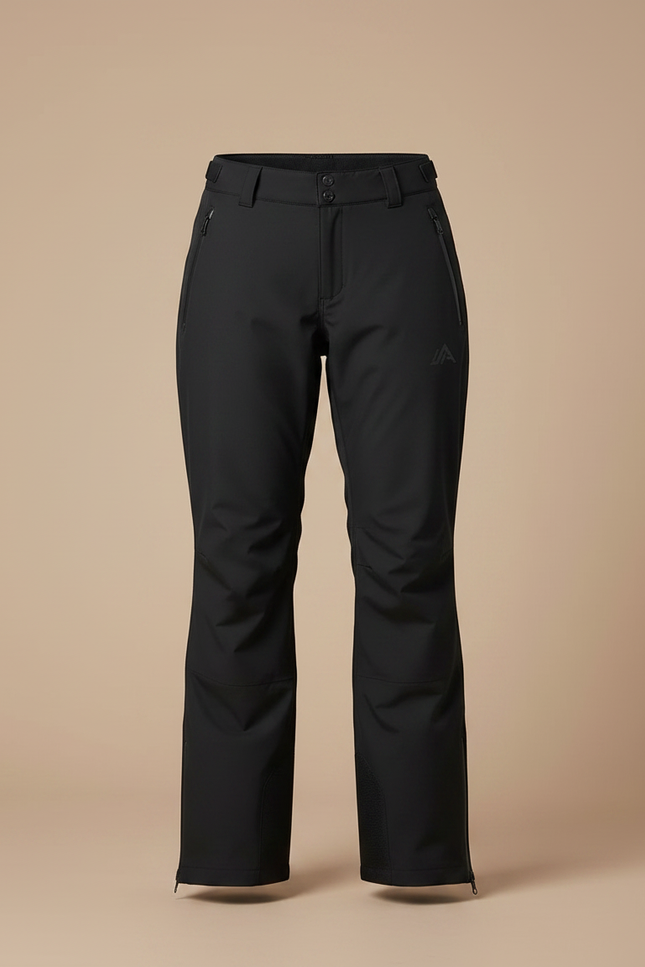 Pantalon De Pluie Noir Imperméable Sport Montagne Femme - Polyester - vue 3
