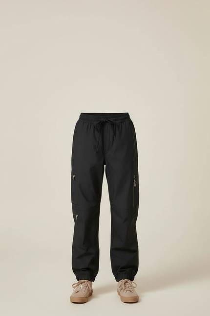 Pantalon De Pluie 004f - Noir Polyester - vue 3