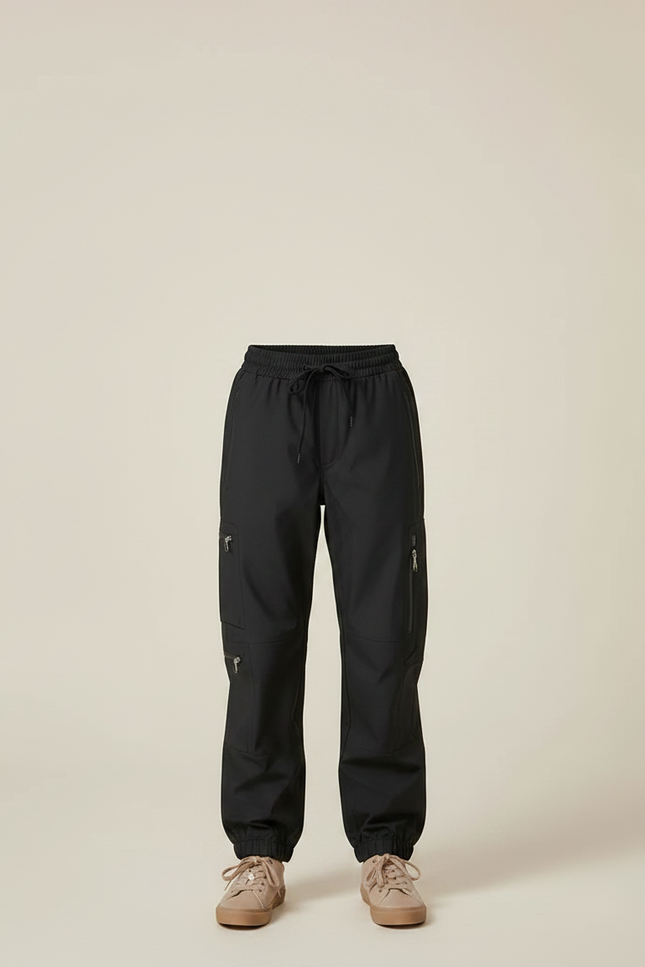 Pantalon De Pluie 004f - Noir Polyester - vue 3