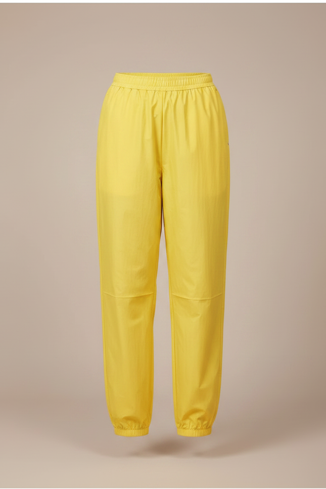 Pantalon De Pluie Jaune Imperméable Ample Léger Femme - Polyester - vue 3